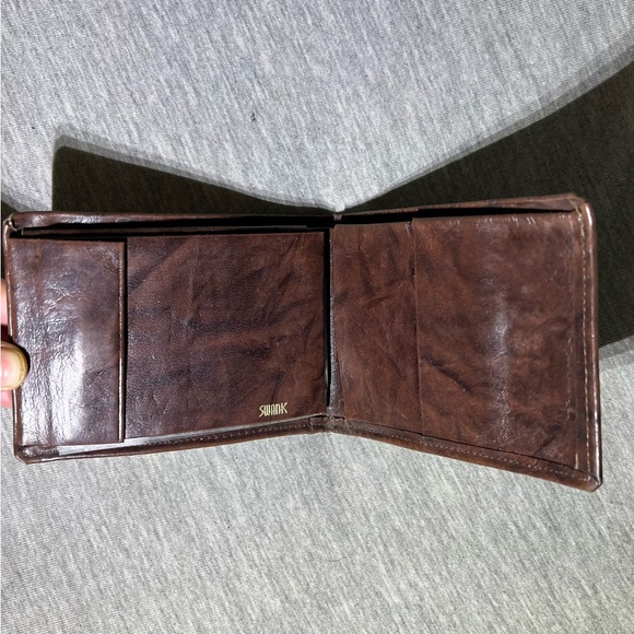 Vintage Swank Genuine Pigskin Leather Wallet - Picture 4 of 12